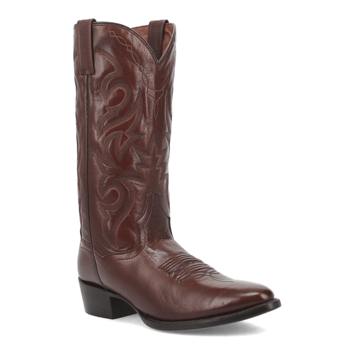 Dan Post Mens Milwaukee Leather Western Boot Tan-DP2111R