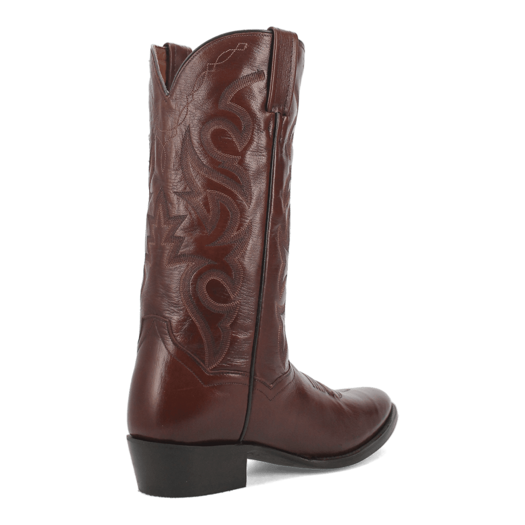 Dan Post Mens Milwaukee Leather Western Boot Tan-DP2111R