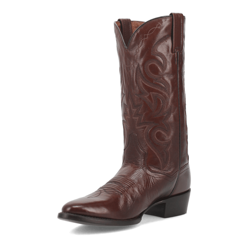 Dan Post Mens Milwaukee Leather Western Boot Tan-DP2111R