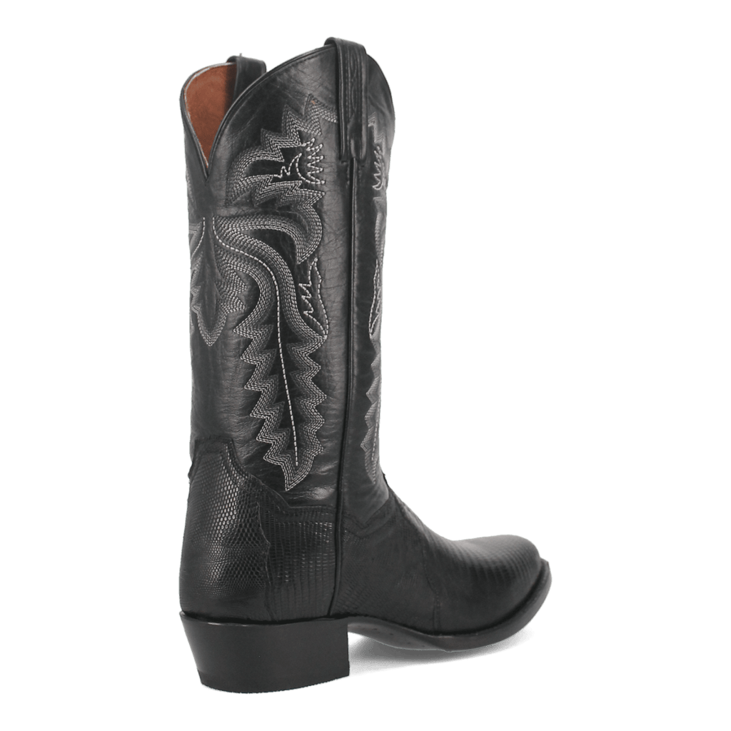 Dan Post Mens Winston Lizard Leather Western Boot Blk-DP3050R