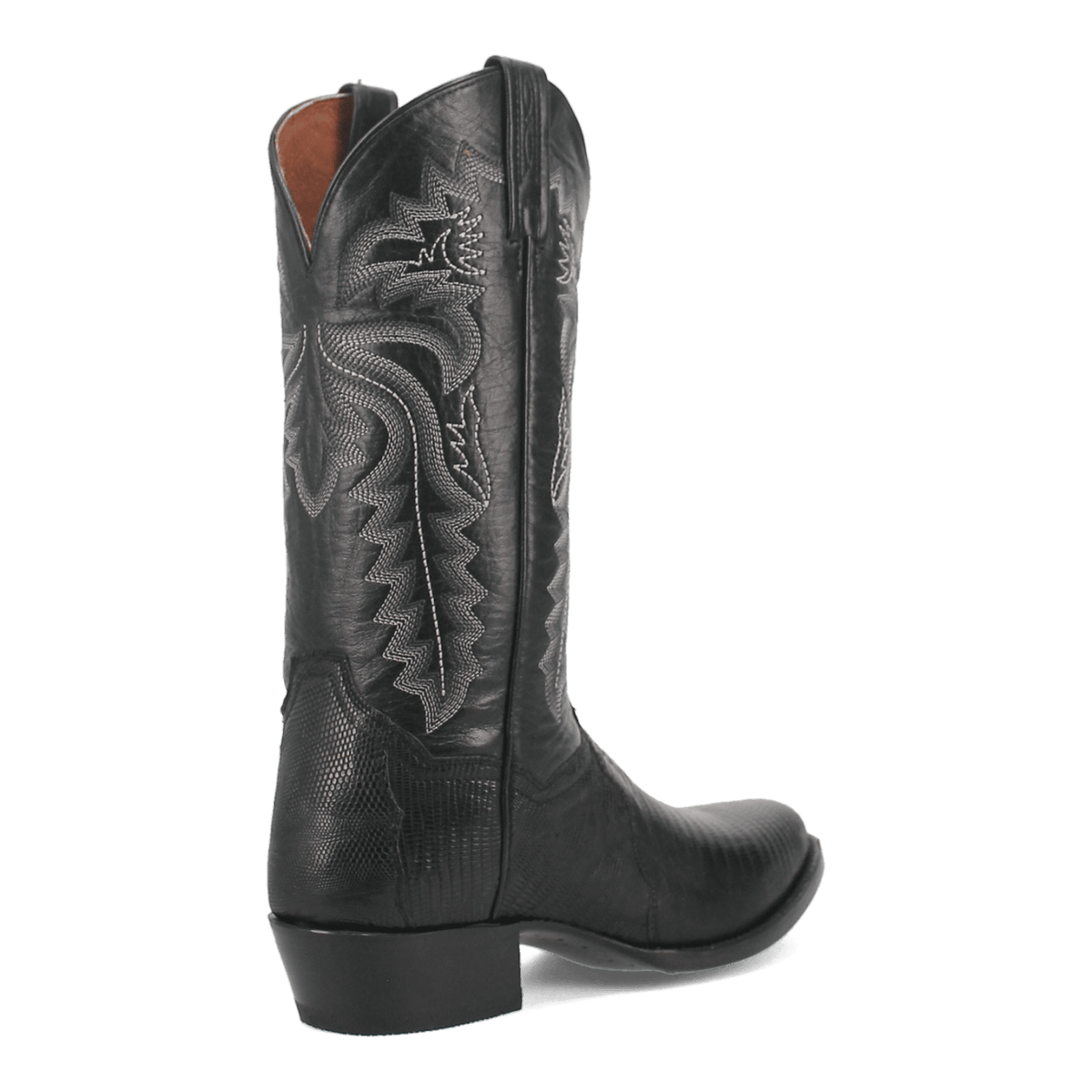Dan Post Mens Winston Lizard Leather Western Boot Blk-DP3050R