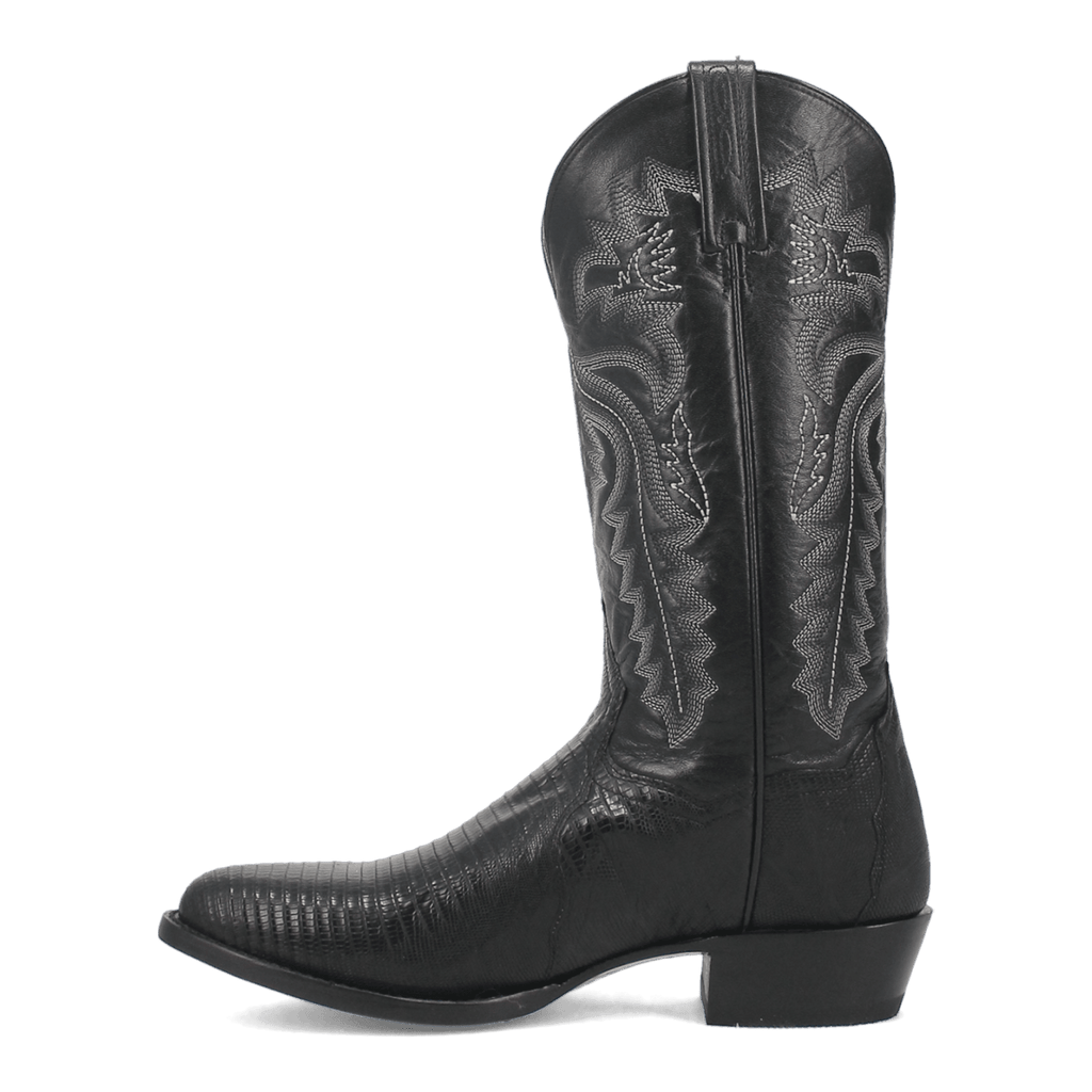 Dan Post Mens Winston Lizard Leather Western Boot Blk-DP3050R