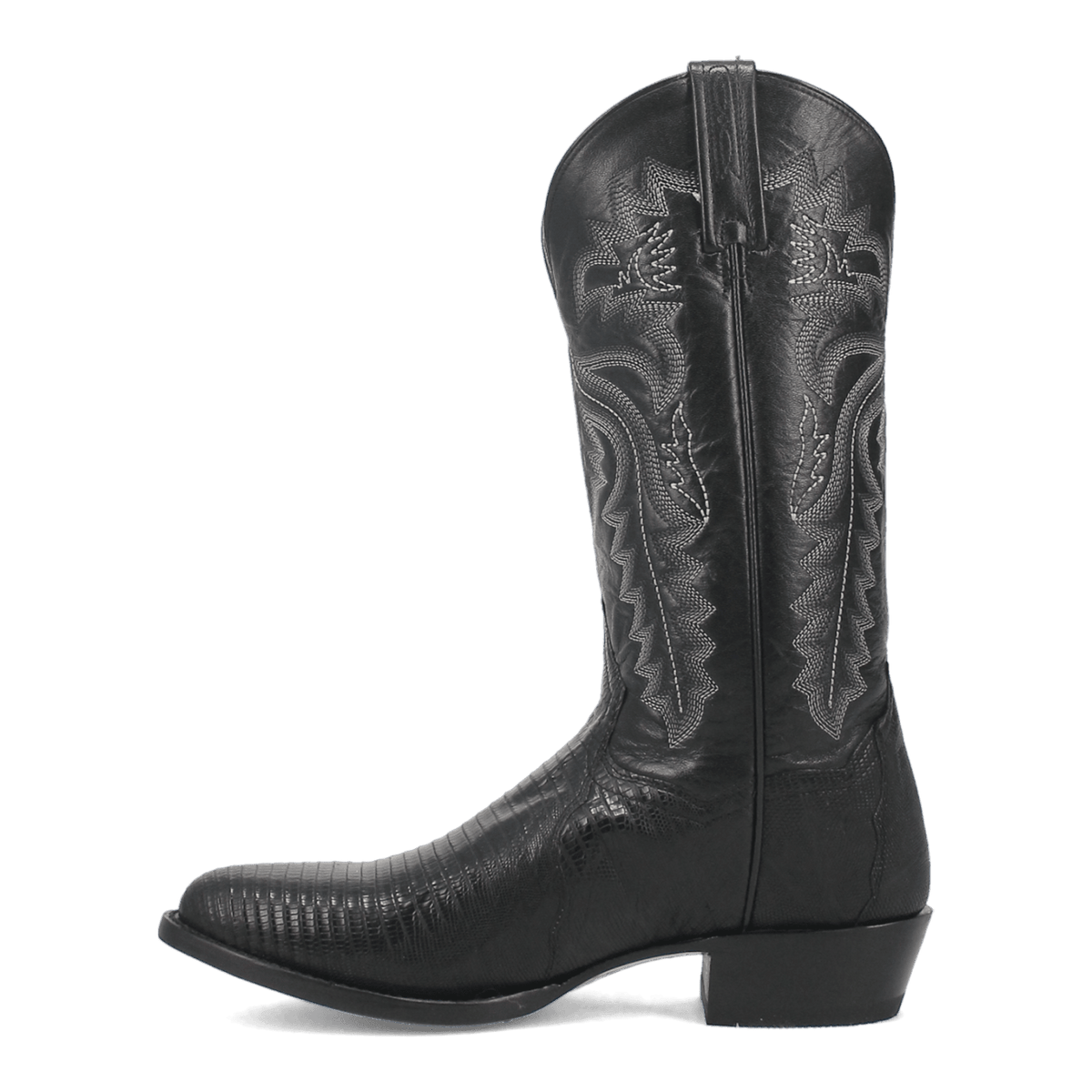 Dan Post Mens Winston Lizard Leather Western Boot Blk-DP3050R