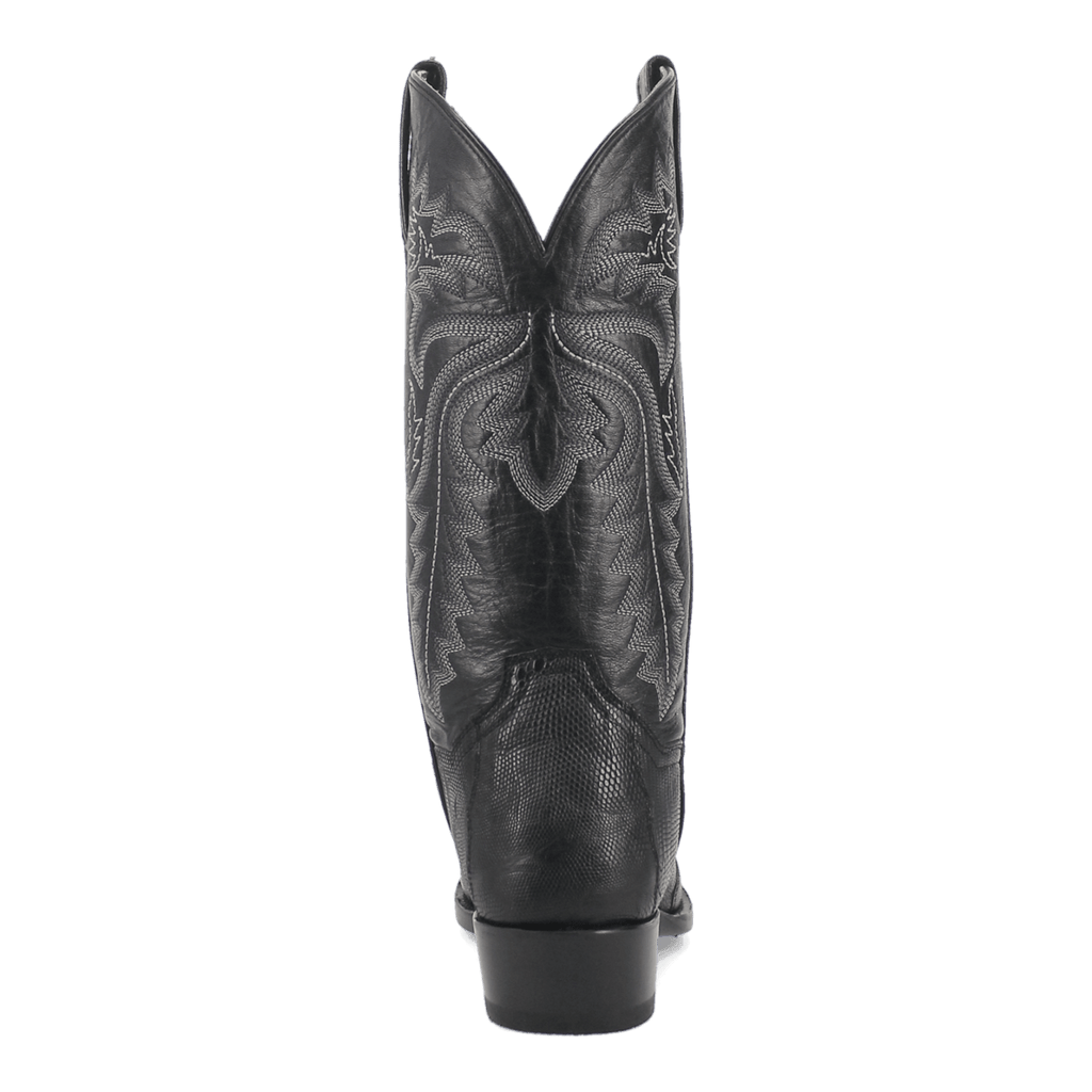 Dan Post Mens Winston Lizard Leather Western Boot Blk-DP3050R
