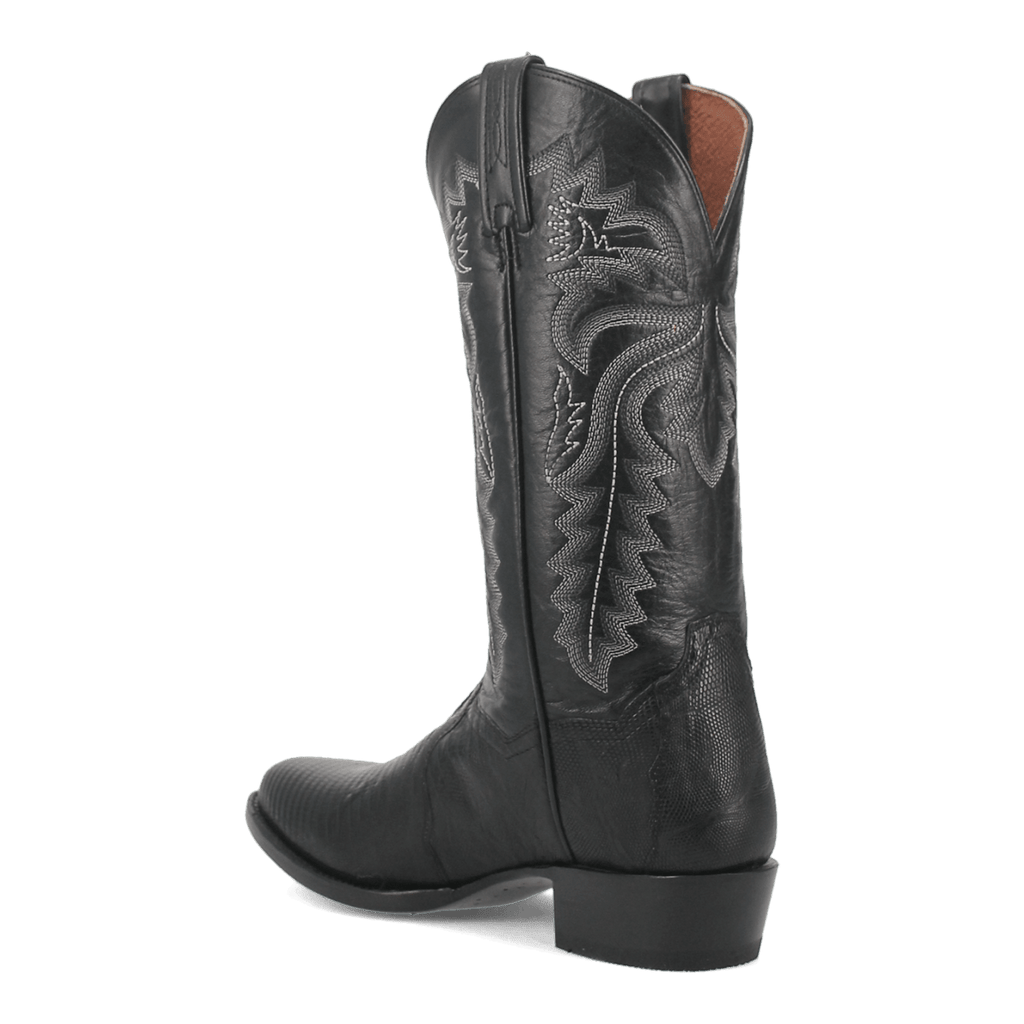 Dan Post Mens Winston Lizard Leather Western Boot Blk-DP3050R