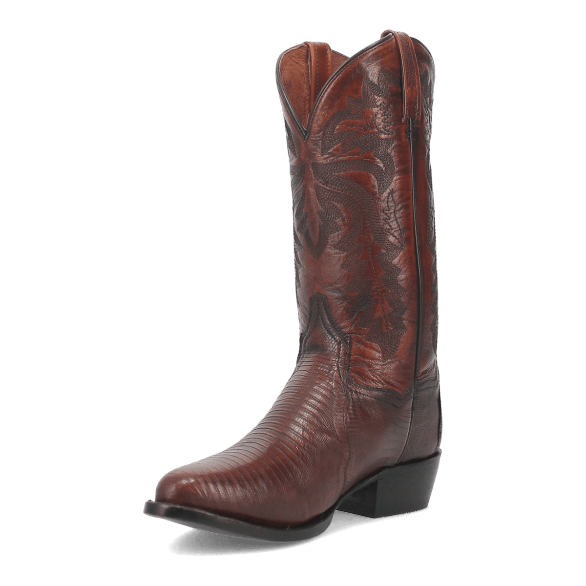 Dan Post Mens Winston Lizard Leather Western Boot Tan-DP3051R