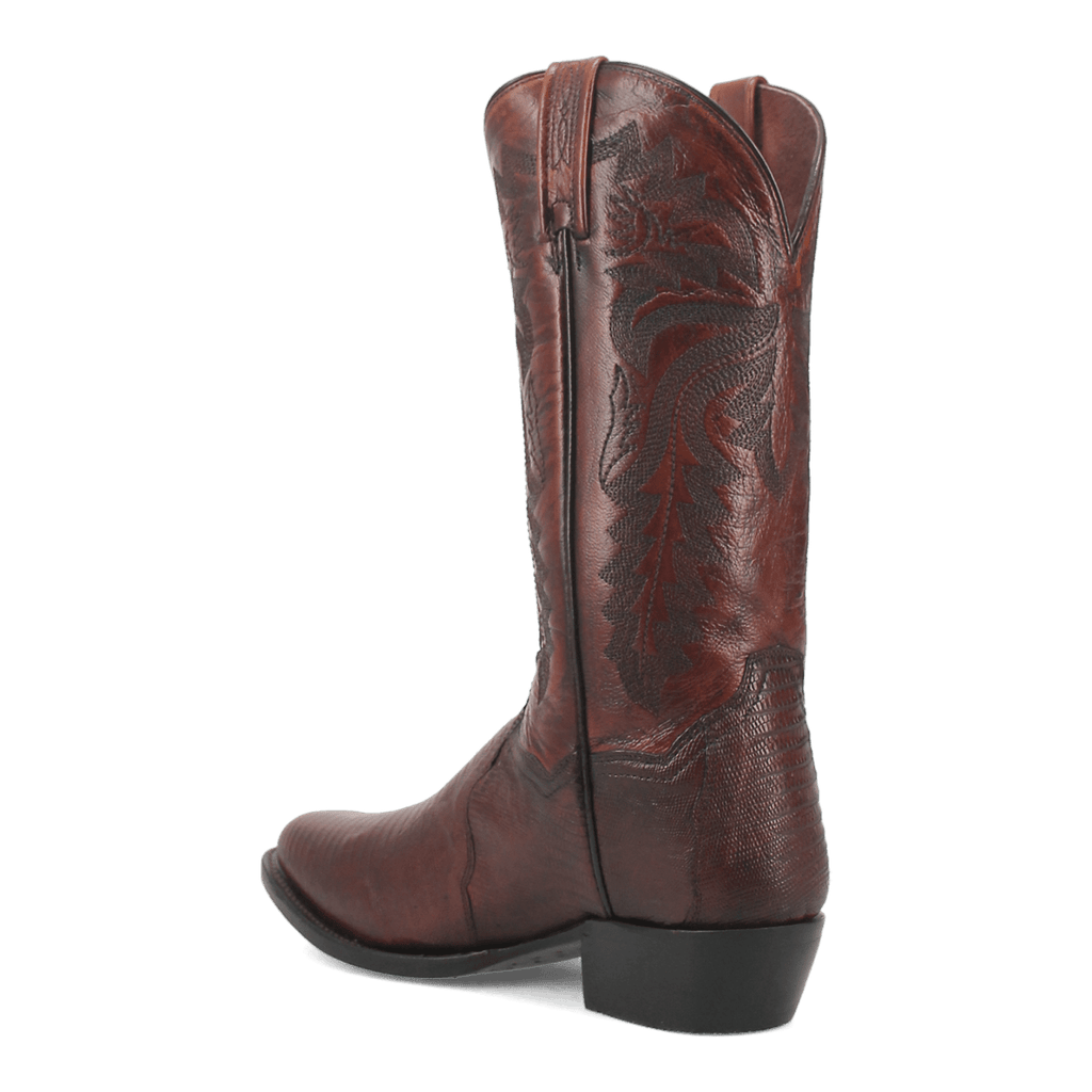 Dan Post Mens Winston Lizard Leather Western Boot Tan-DP3051R