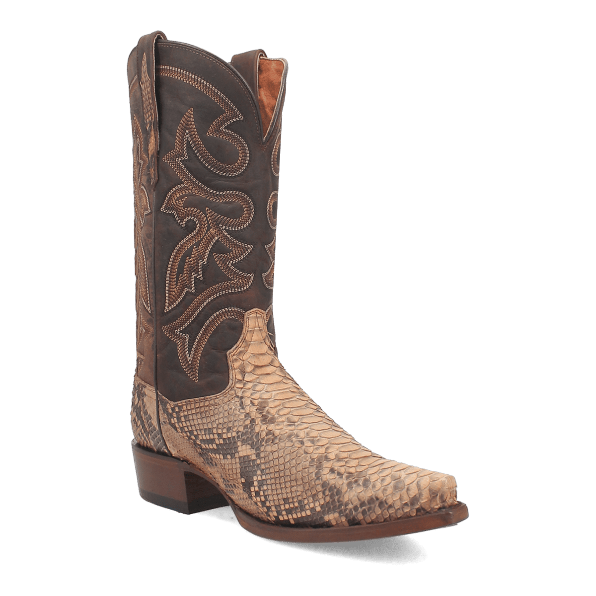 Dan Post Mens Sturgis Python Leather Western Boot-DP3058