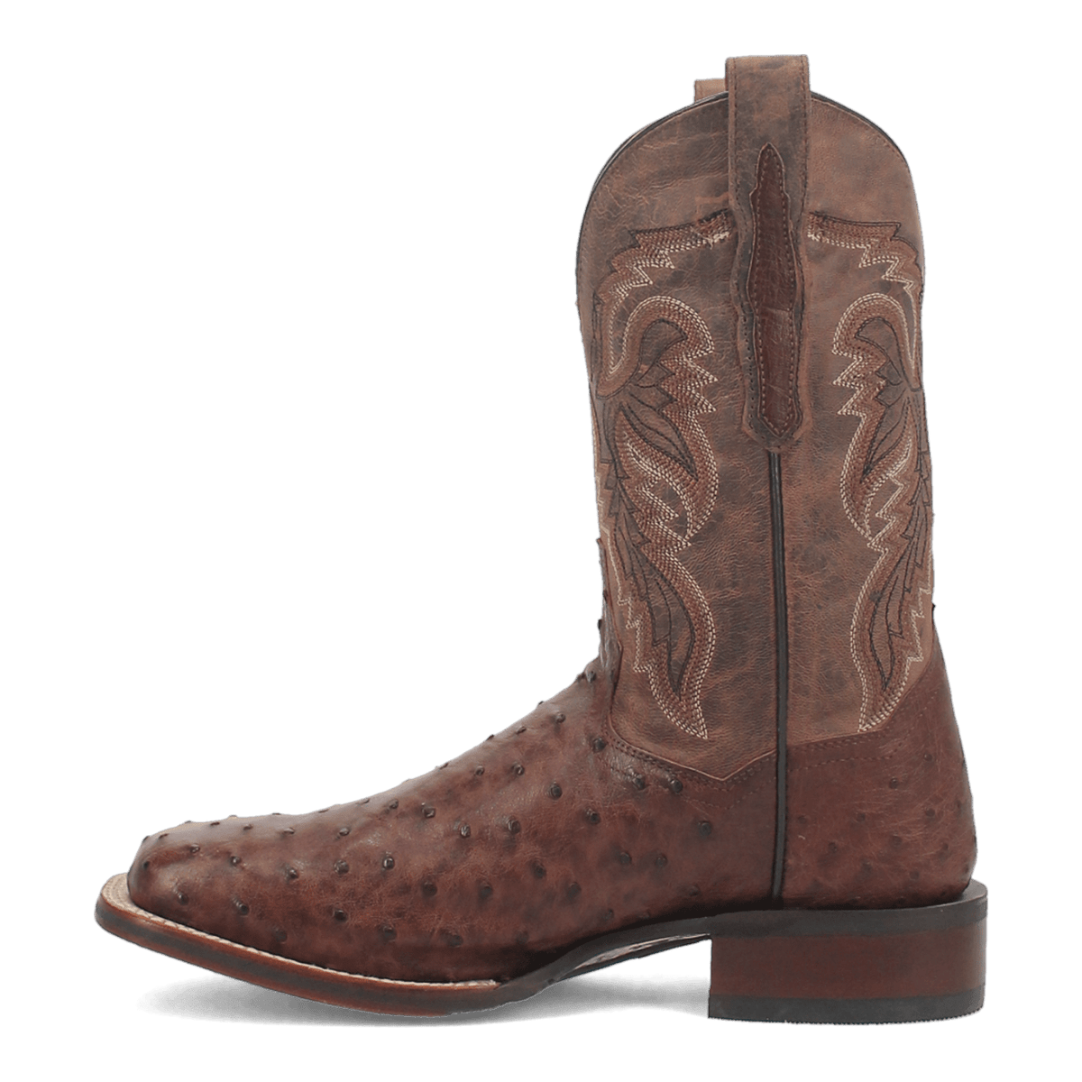 Dan Post Mens Alamosa Full Quill Ostrich Leather Western Boot-DP3875