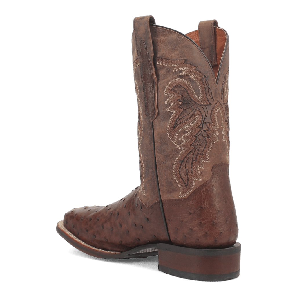 Dan Post Mens Alamosa Full Quill Ostrich Leather Western Boot-DP3875