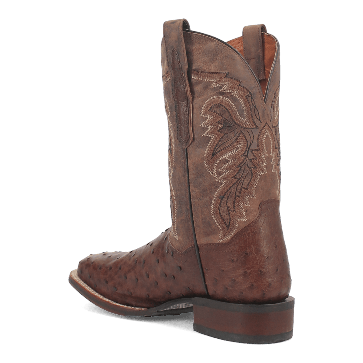 Dan Post Mens Alamosa Full Quill Ostrich Leather Western Boot-DP3875