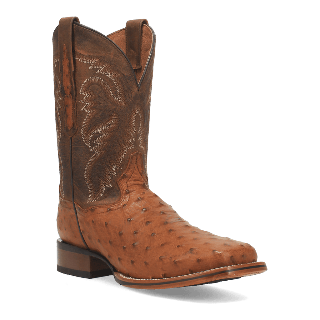 Dan Post Mens Alamosa Full Quill Ostrich Leather Western Boot-DP4874
