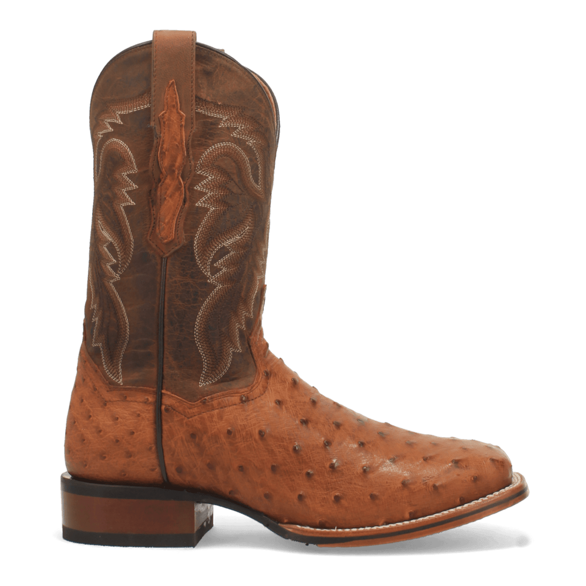 Dan Post Mens Alamosa Full Quill Ostrich Leather Western Boot-DP4874