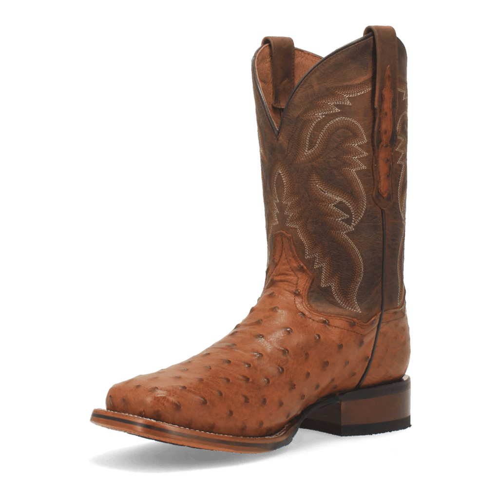 Dan Post Mens Alamosa Full Quill Ostrich Leather Western Boot-DP4874