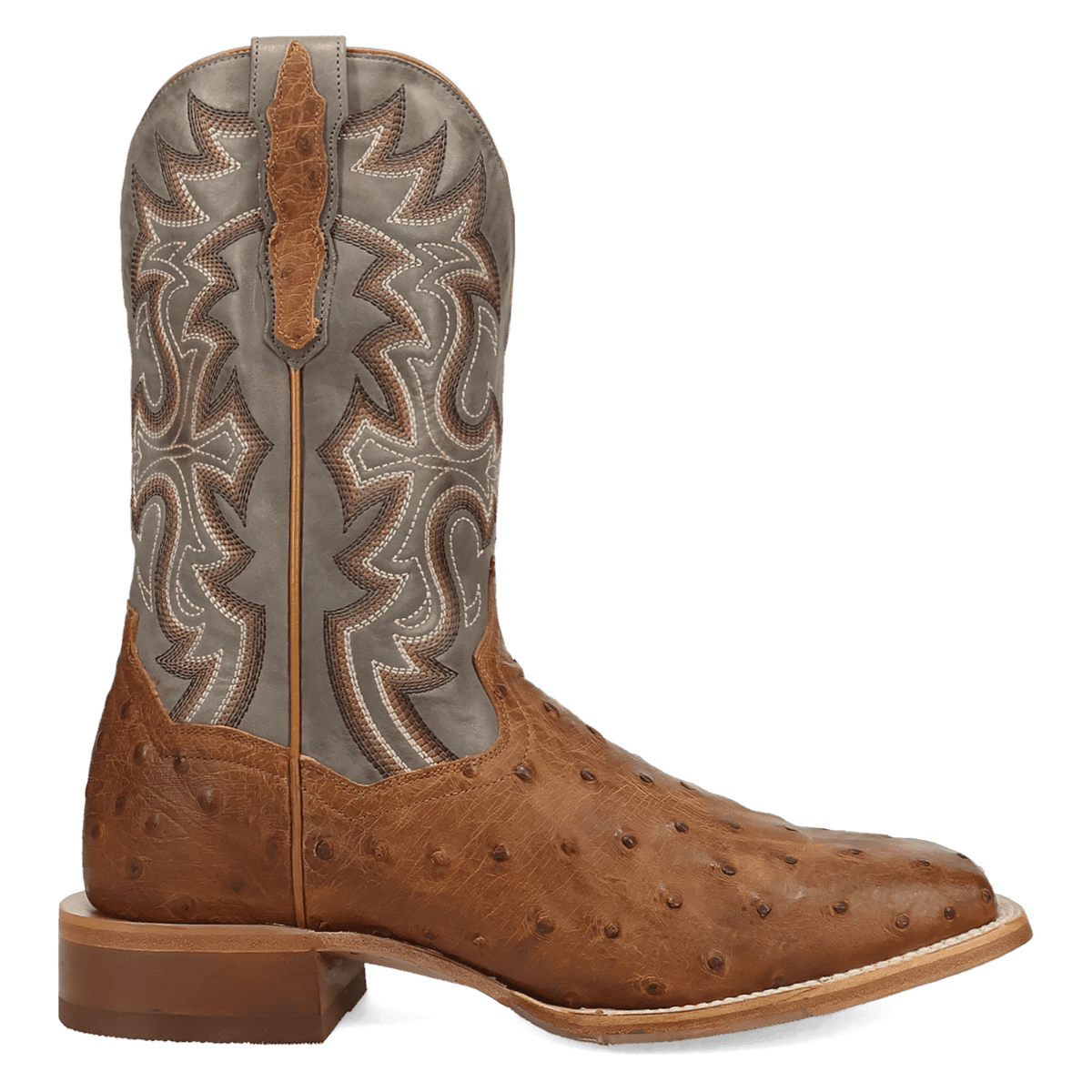 Dan Post Drayden Ostrich Tan And Grey-DP5267