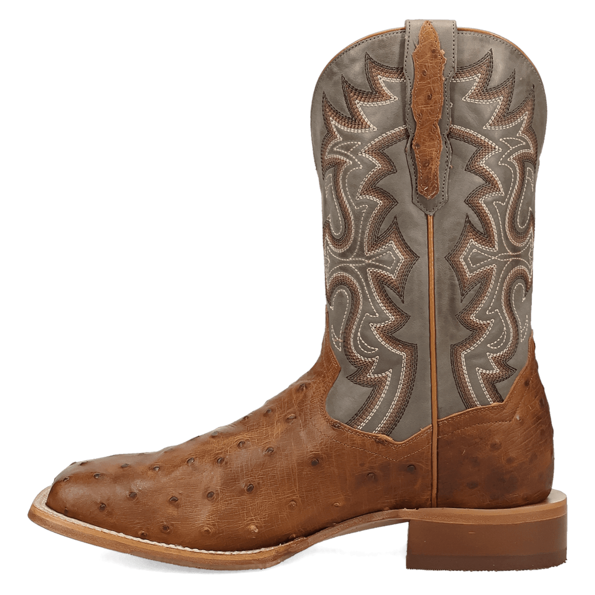 Dan Post Drayden Ostrich Tan And Grey-DP5267