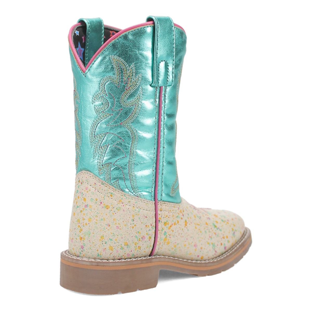 Dan Post Splatt Leather Western Boot - Childrens-DPC2976