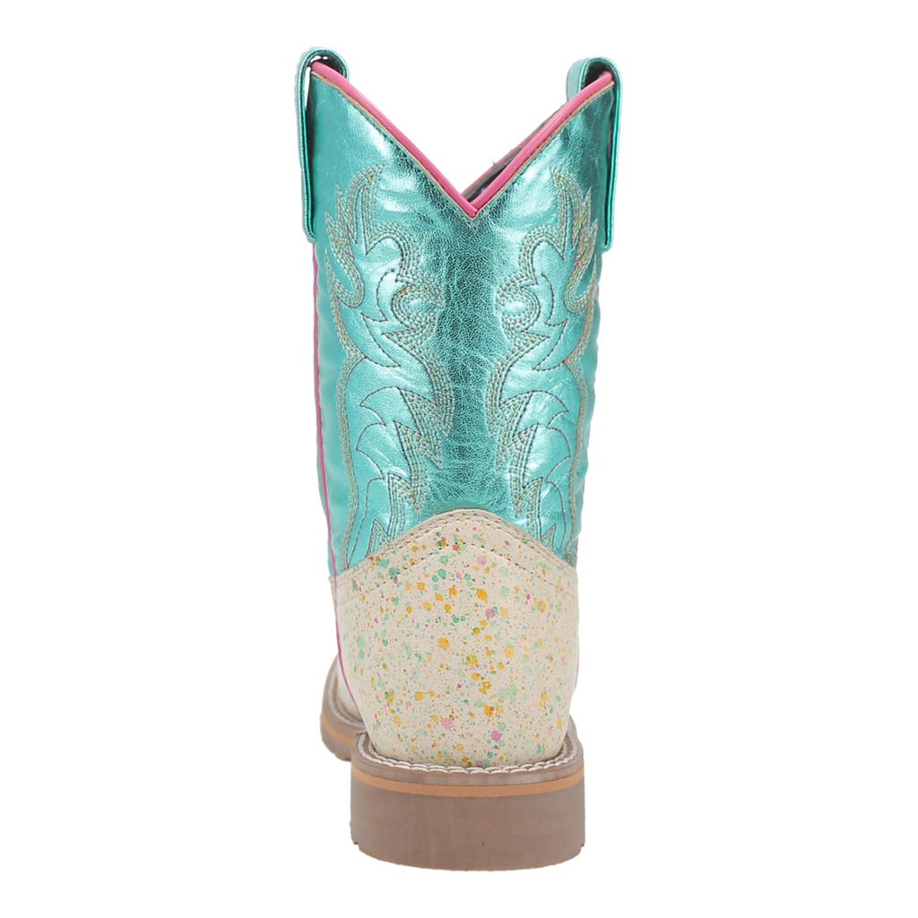 Dan Post Splatt Leather Western Boot - Childrens-DPC2976