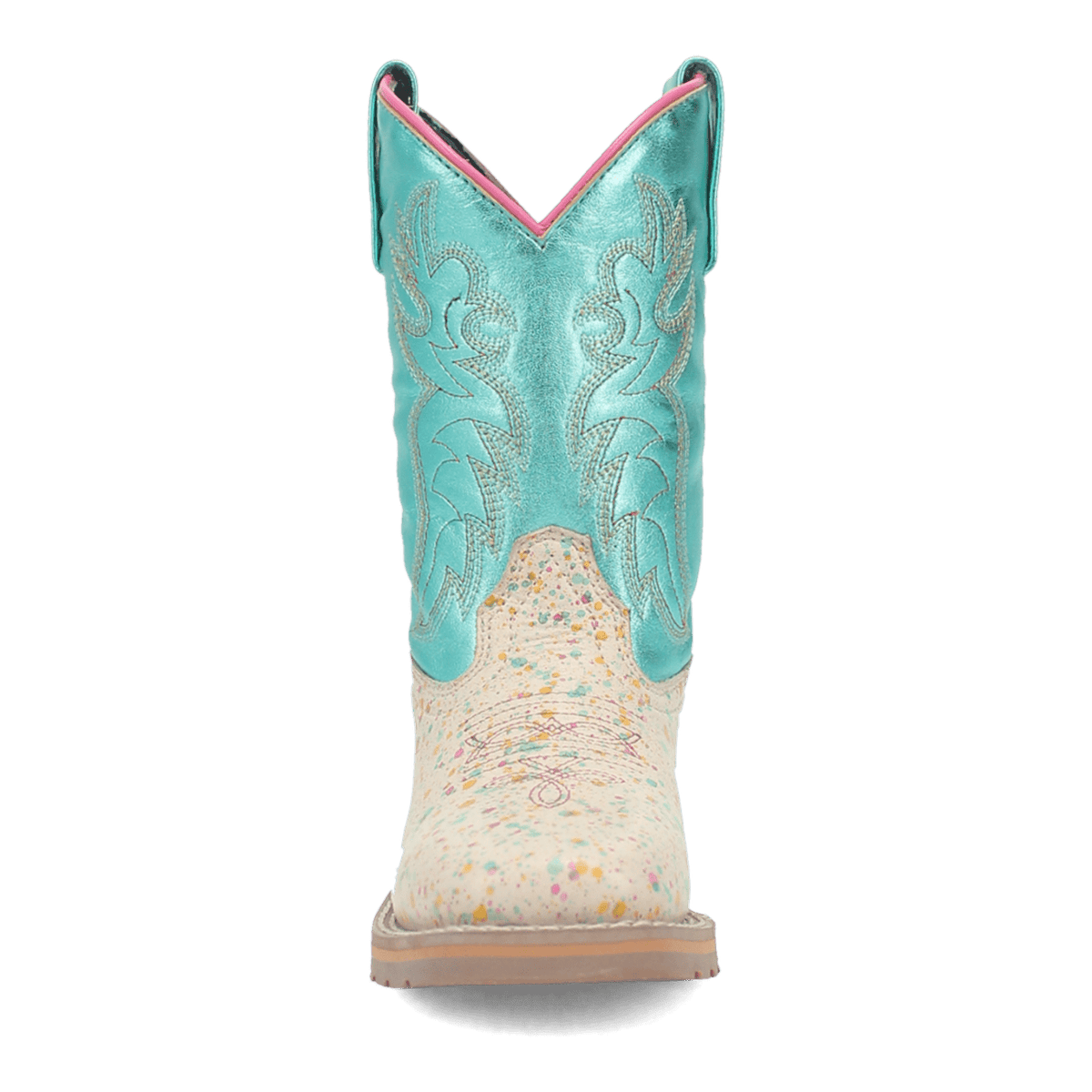 Dan Post Splatt Leather Western Boot - Childrens-DPC2976