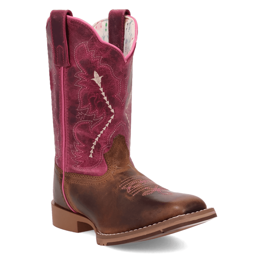 Dan Post Kids Salina ChildrenS Leather Western Boot - Childrens-DPC4003