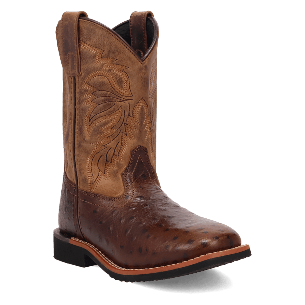 Dan Post Kids Jet ChildrenS Leather Western Boot Chocolate - Childrens-DPC4007