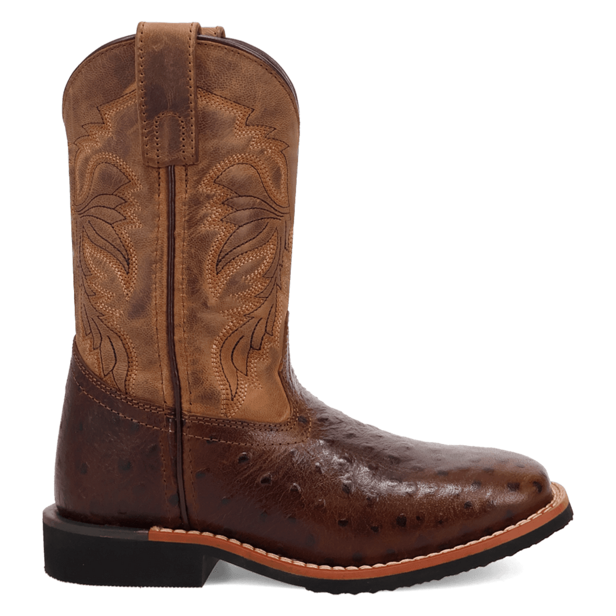 Dan Post Kids Jet ChildrenS Leather Western Boot Chocolate - Childrens-DPC4007