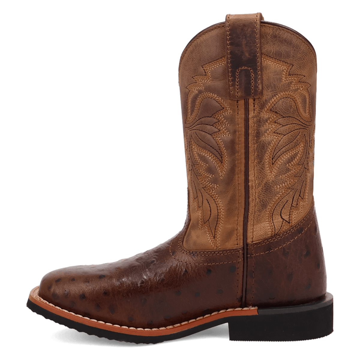 Dan Post Kids Jet ChildrenS Leather Western Boot Chocolate - Childrens-DPC4007