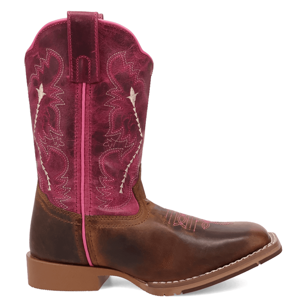 Dan Post Kids Salina Leather Western Boot - Youth-DPC5003