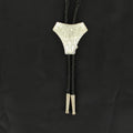 Double S Adult Engraved Triangle Bolo Tie - 22150