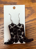 Southern Whimsy Black Boots-ER200