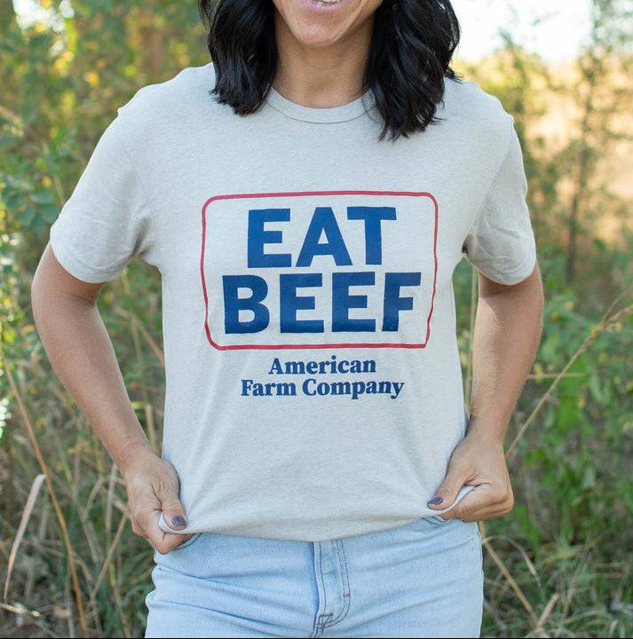 American Farm Company Eat Beef Tee - MT07