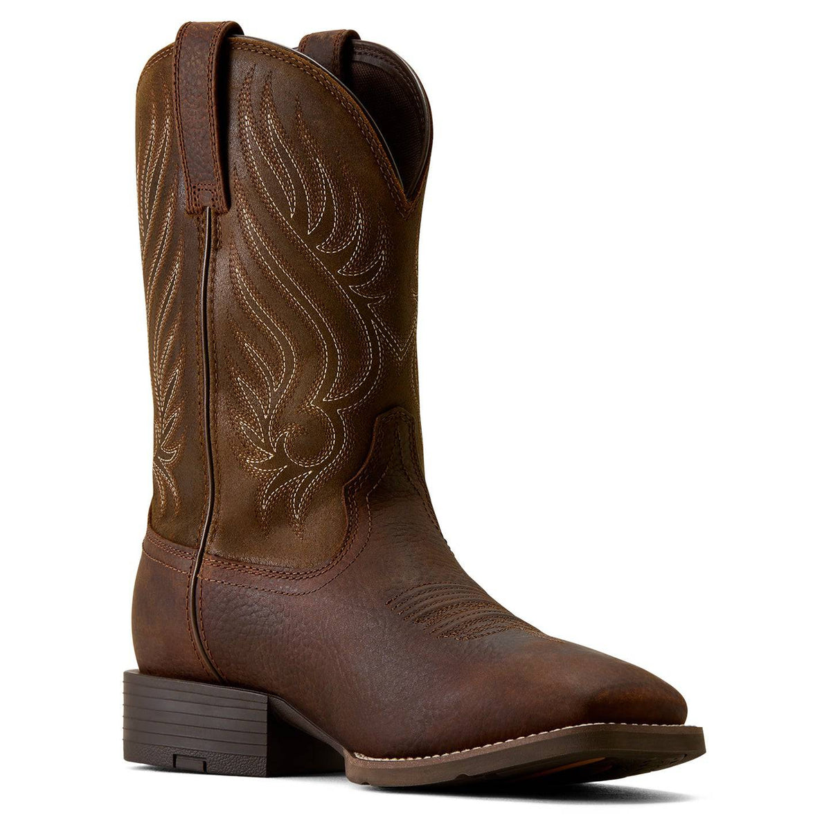Ariat Mens Sport Riggs Waterproof Wide Square Toe Cowboy Boot-10080269