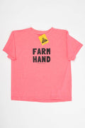 American Farm Company Youth Farm Hand Pink Tee - BT06Y