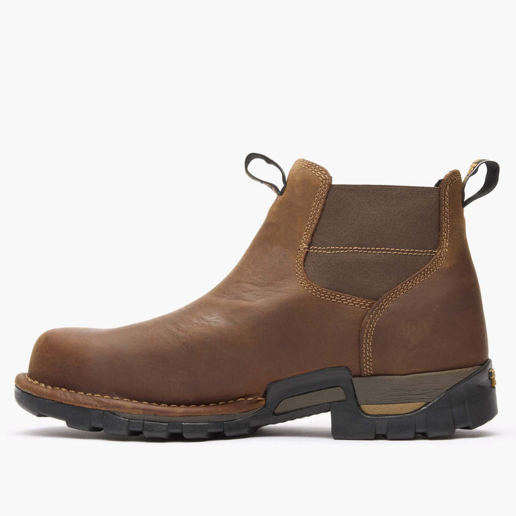 Georgia Boot Eagle One Waterproof Chelsea Work Boot - instep profile