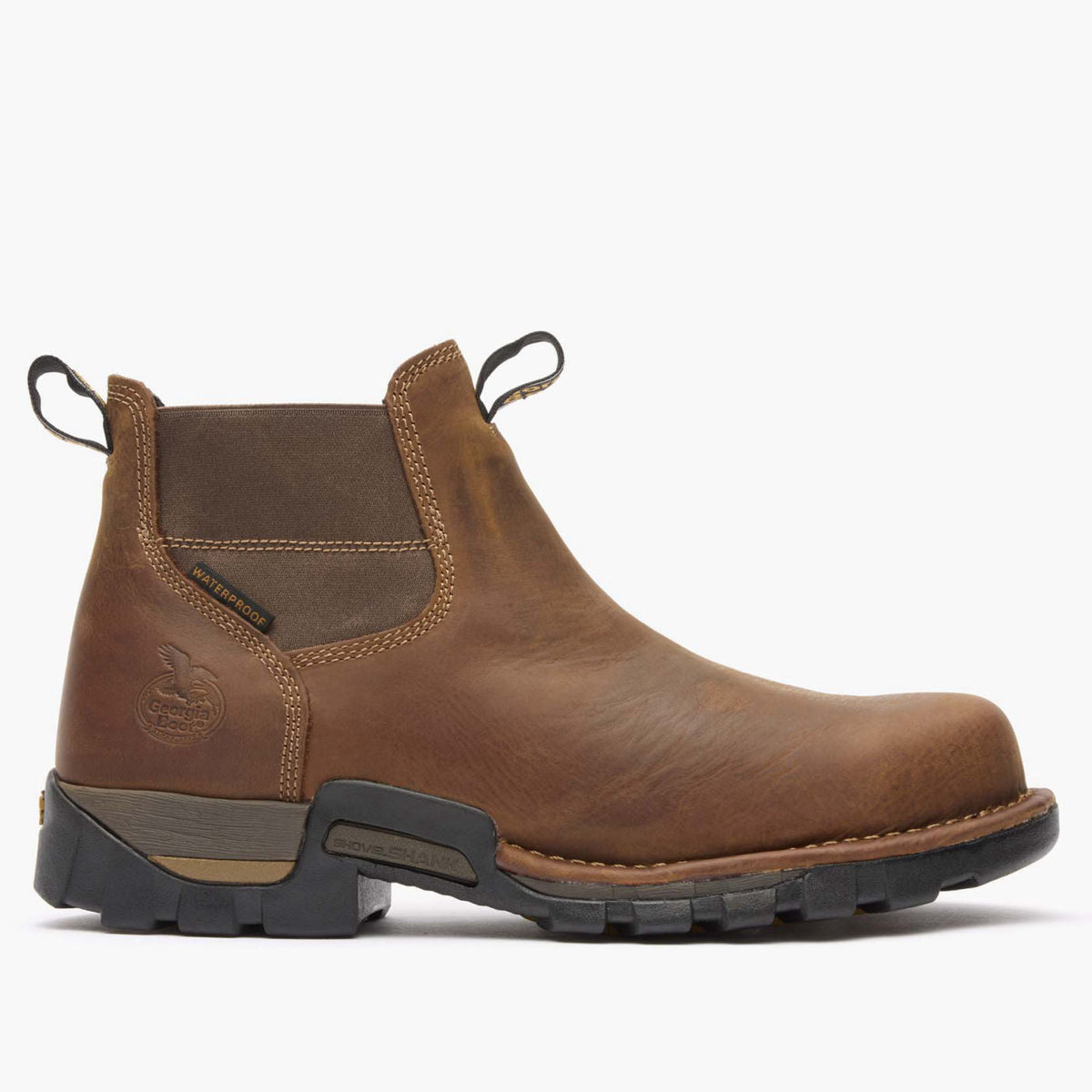 Georgia Boot Eagle One Waterproof Chelsea Work Boot - profile