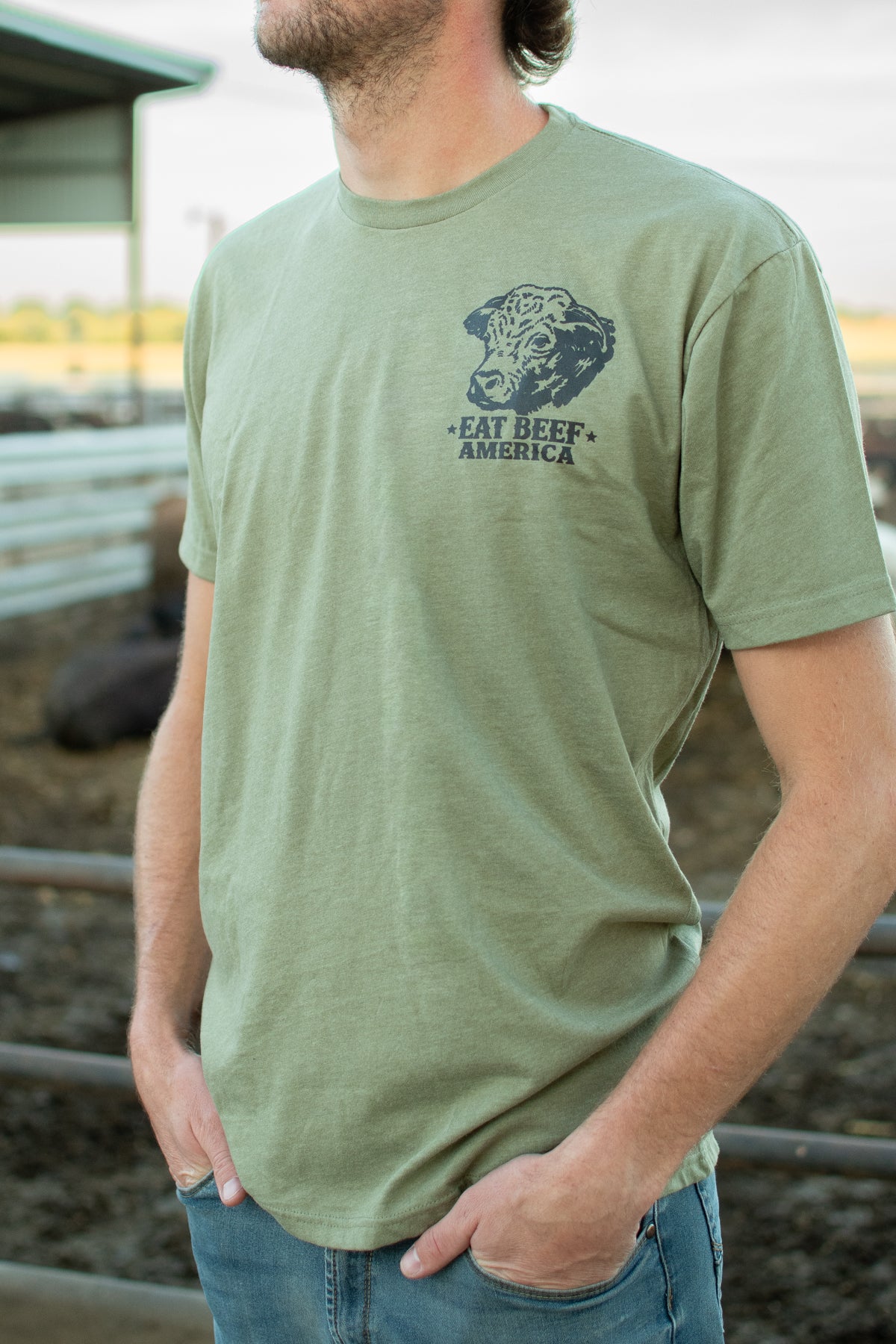Eat Beef America Tee - MT11