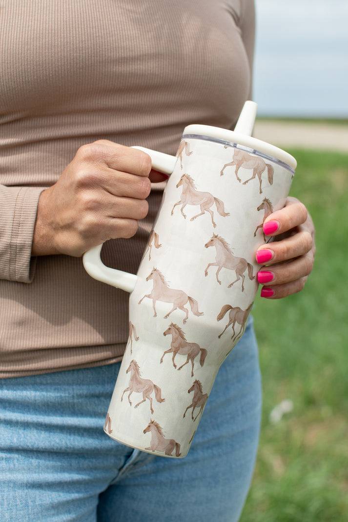 American Farm Company 40oz Horse Tumbler - A11