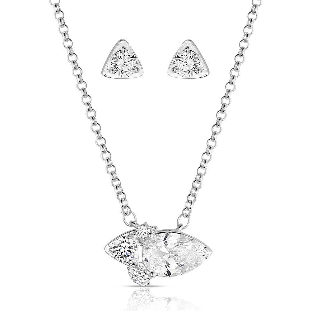 Montana Silversmiths Crystal Promise Jewelry Set - JS6539