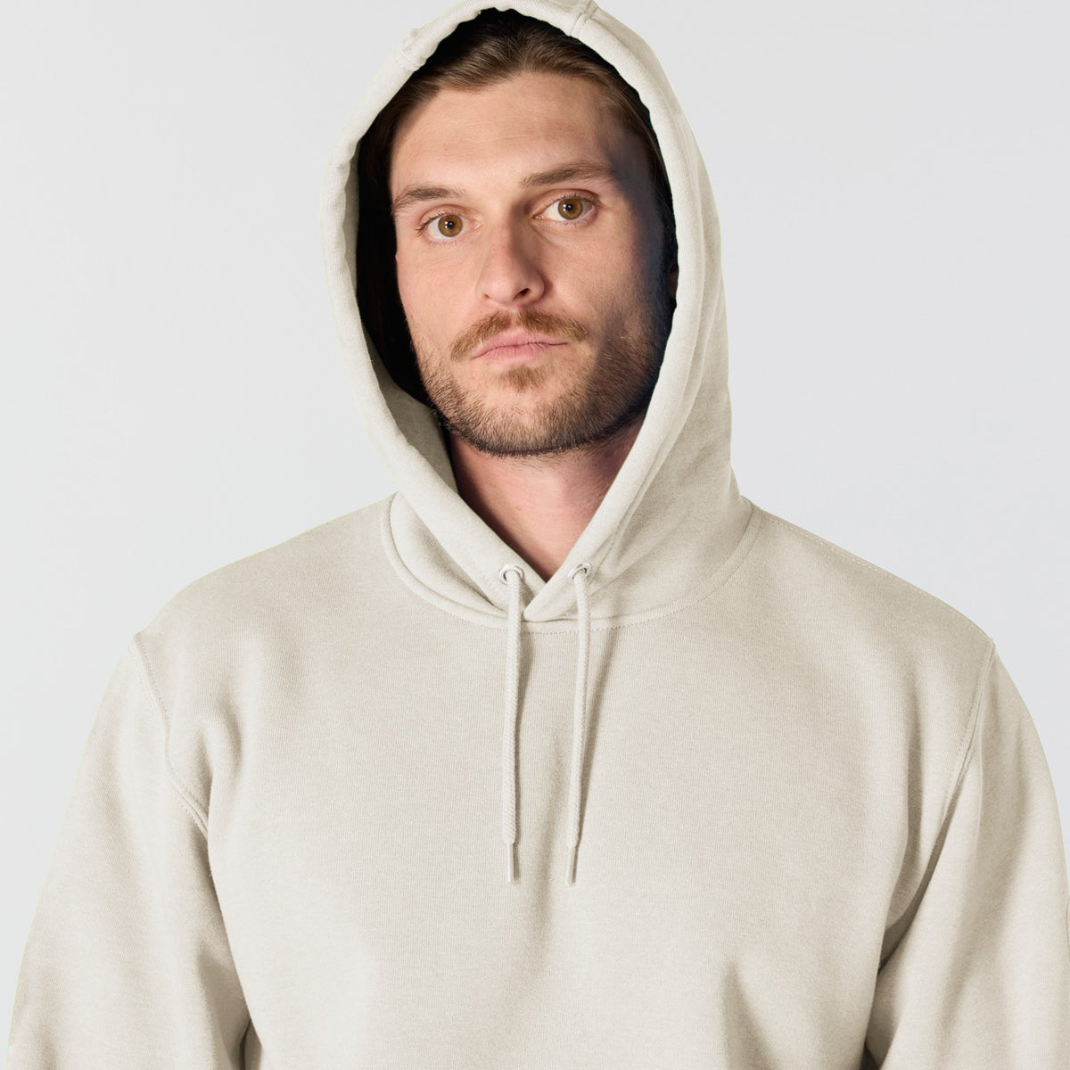 Carhartt Mens Loose Fit Midweight Logo Sleeve Graphic Hoodie White K288-W03 - view 5