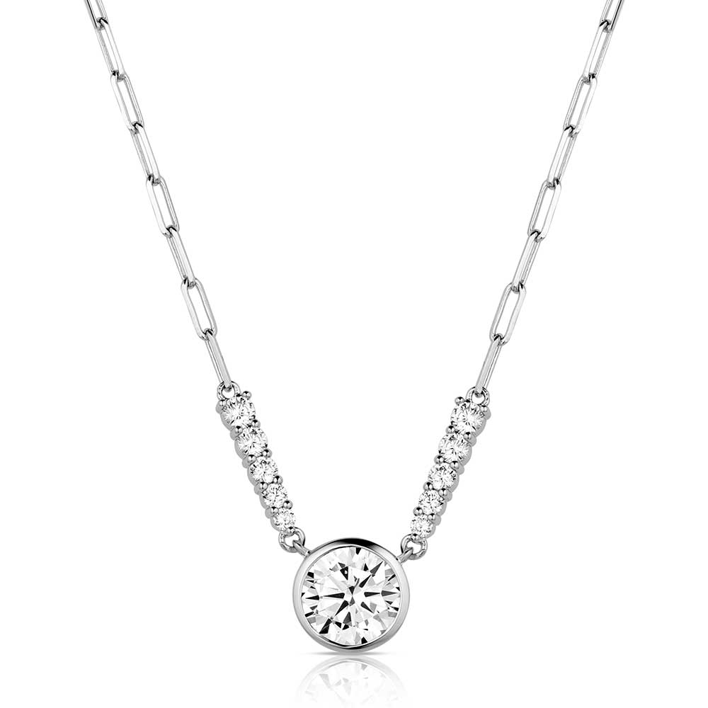 Montana Silversmiths Dew Drop Crystal Necklace - NC6221