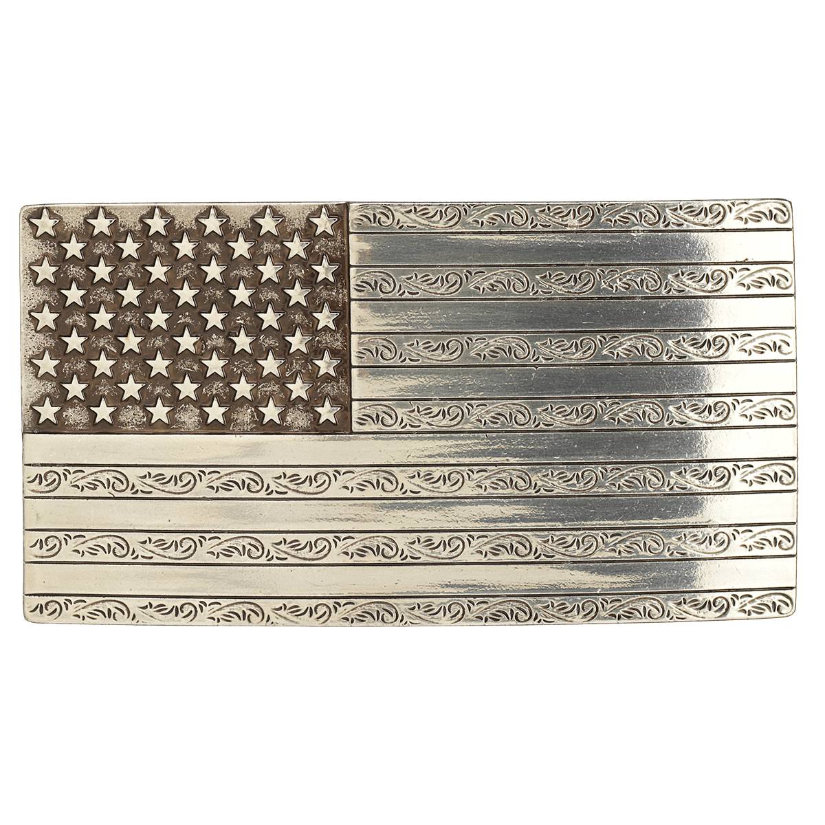 Nocona Men's American Flag Buckle