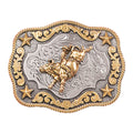 Nocona Youth Silver/Gold Bullrider Buckle -  3798902