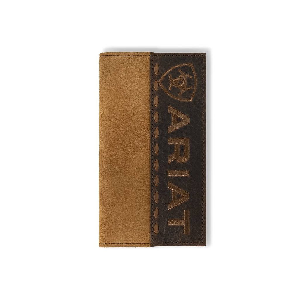 Ariat Rodeo Roughout Croco Wallet-A3560808