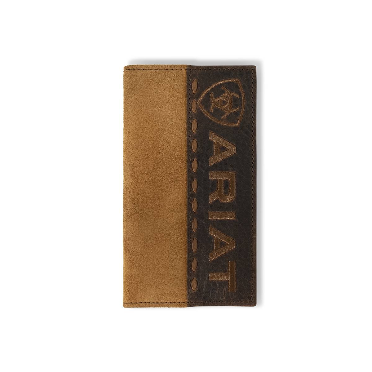Ariat Rodeo Roughout Croco Wallet-A3560808
