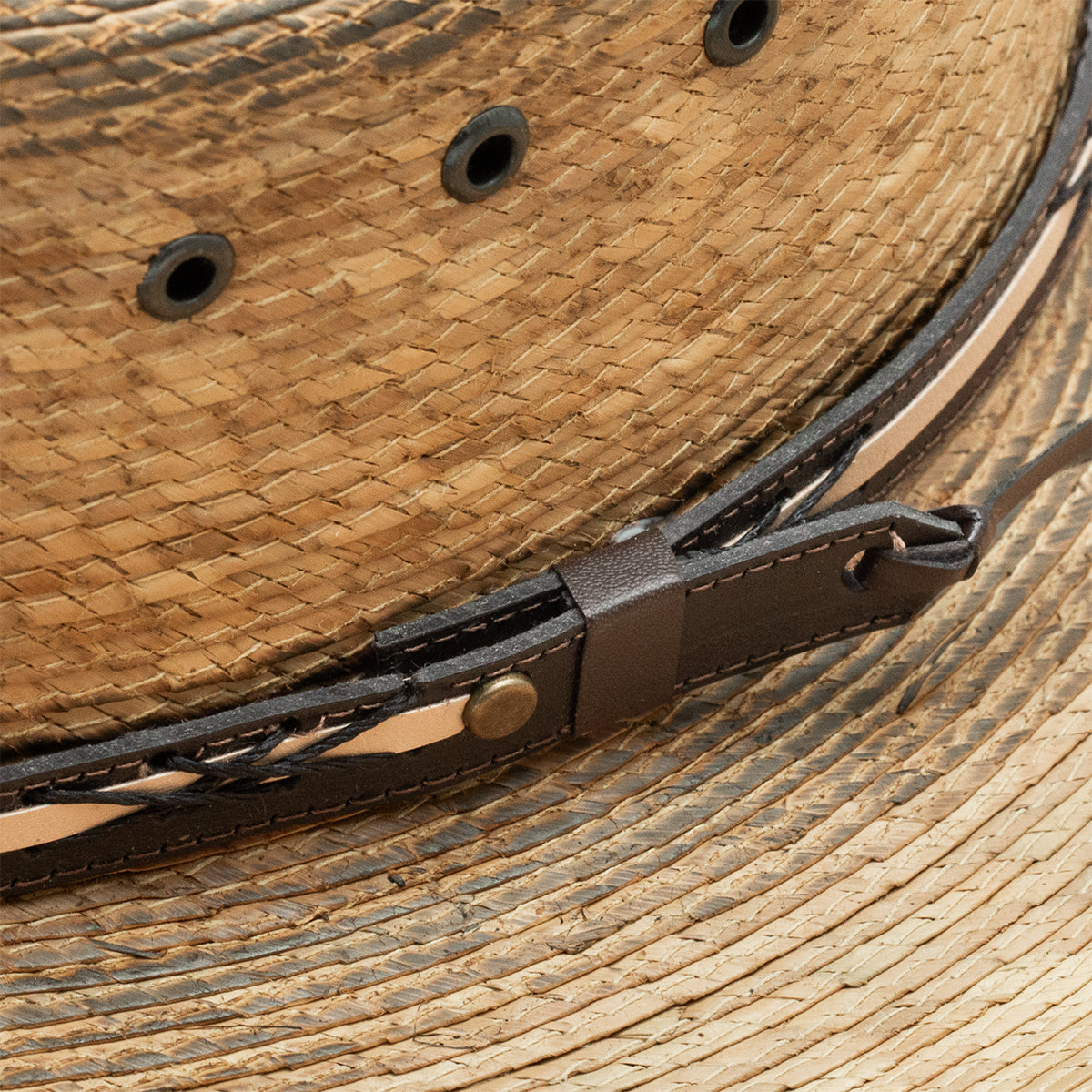 Stetson Resistol Amarillo Sky Jason Aldean Palm Straw Cowboy Hat-RSAMSKB3041VB
