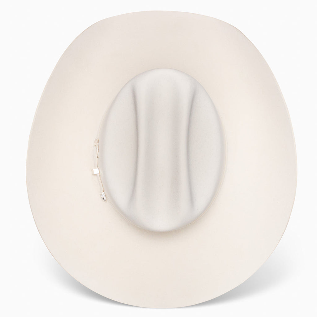 Stetson Hat Resistol 4X Pageant White-75PAGEANTWHT