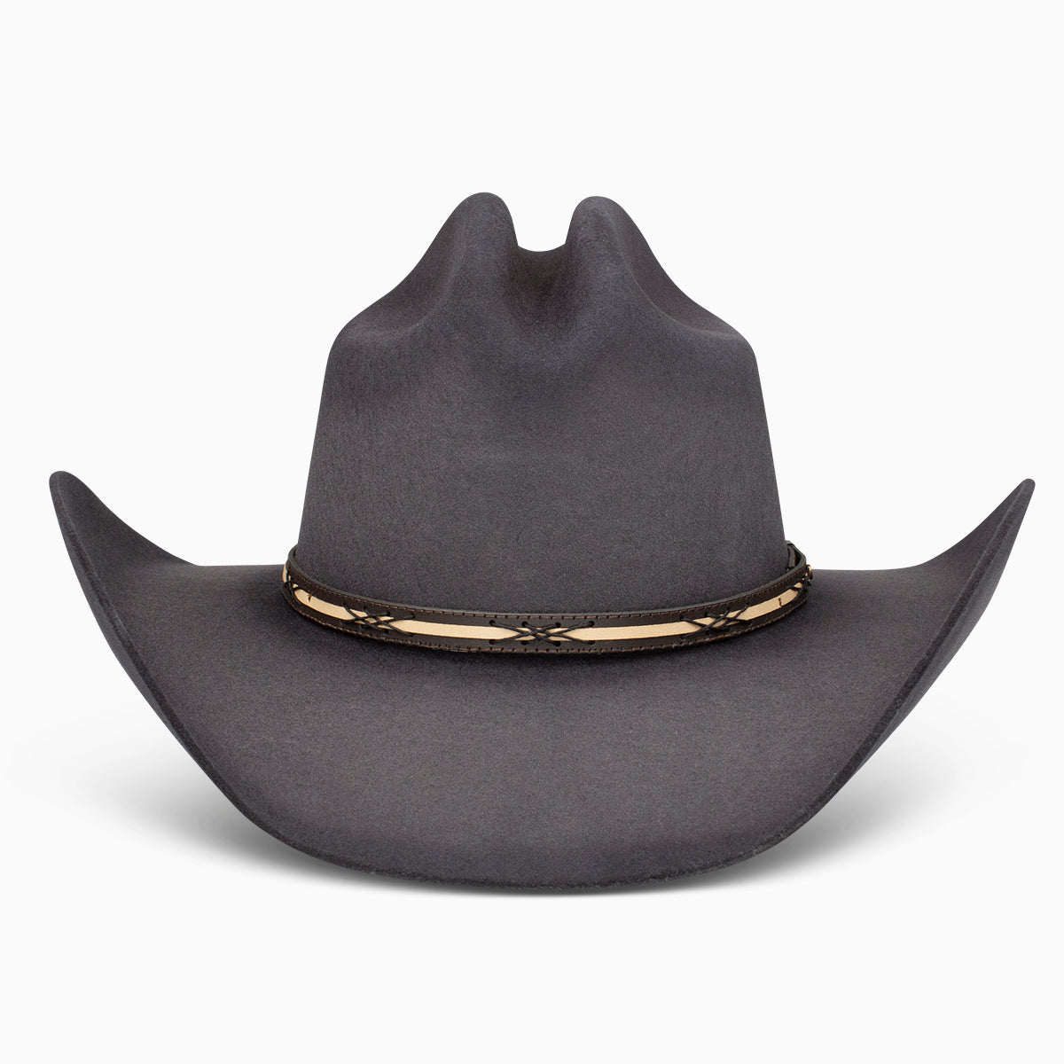 Stetson Hat Rearview Town 4X Granite Gry-RWRVTW-JA4149