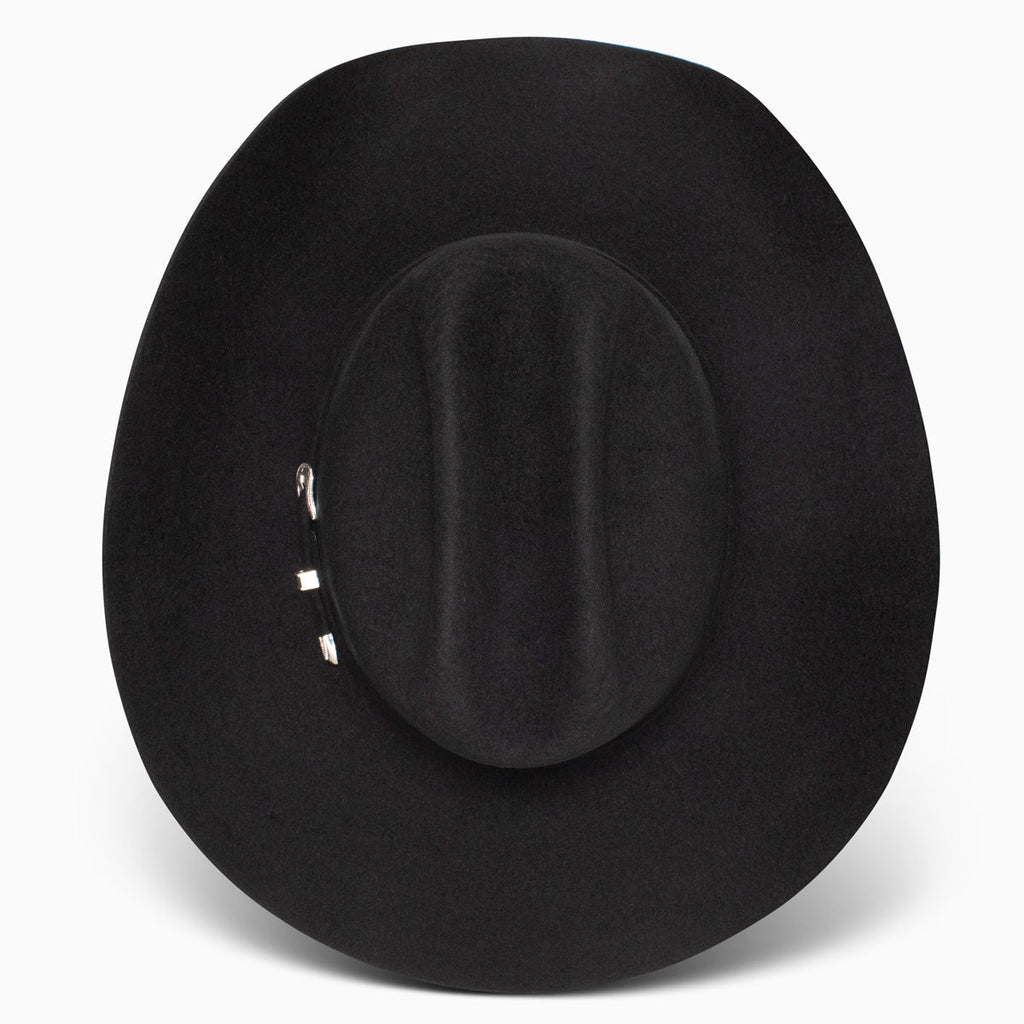 Stetson Resistol Tucker 3X Wool Felt Cowboy Hat Black-RWTCHKR-754007