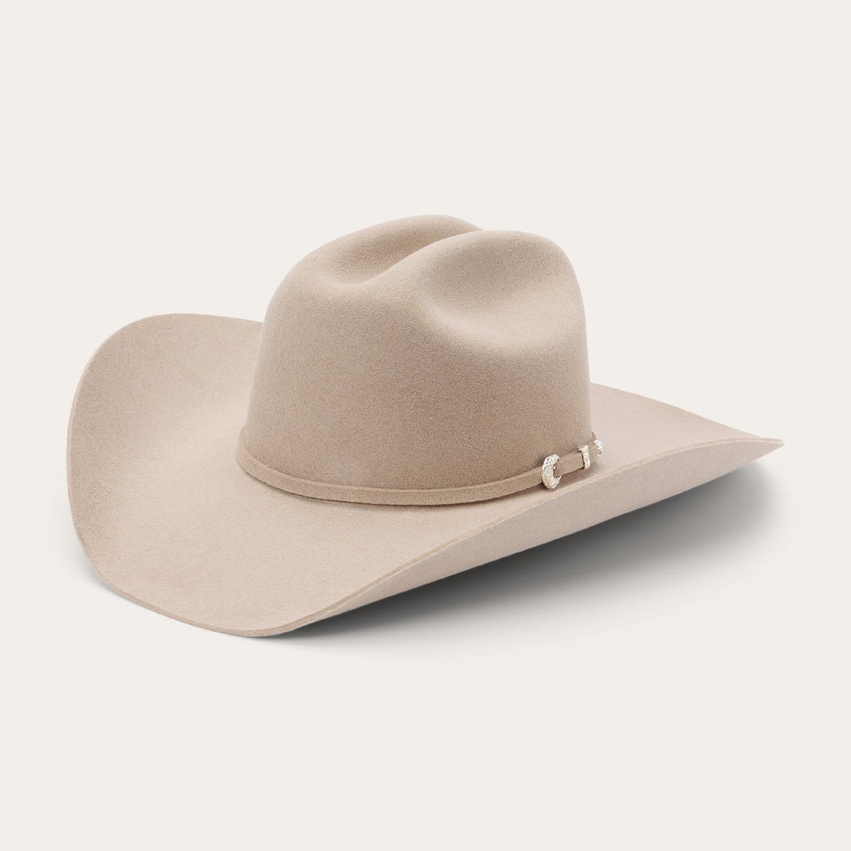 Stetson Duncan 4X Buffalo Felt Cowboy Hat Silverbelly-SBDNCN-724261