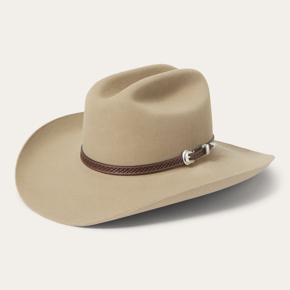 Stetson Marshall 4X Wool Felt Cowboy Hat Ranch Tan-SWMARS-6240D4